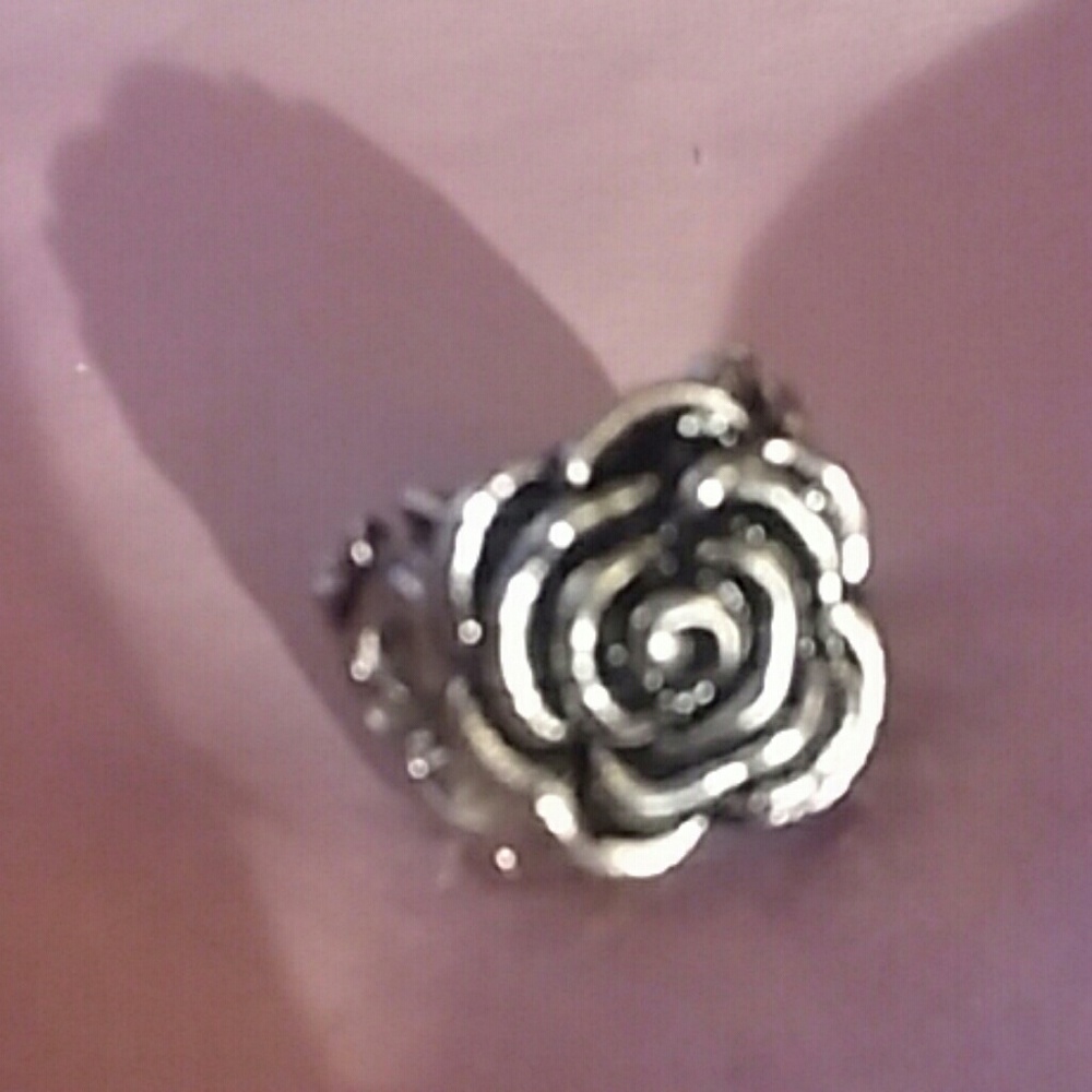 Stainless steel Rose Ring